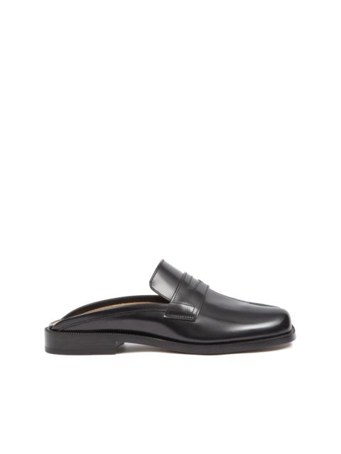 Maison Margiela FEMALE TABI CITY LOAFER MULES - BLACK