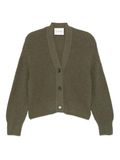 CLOSED Closed Ribbed Buttoned Cardigan