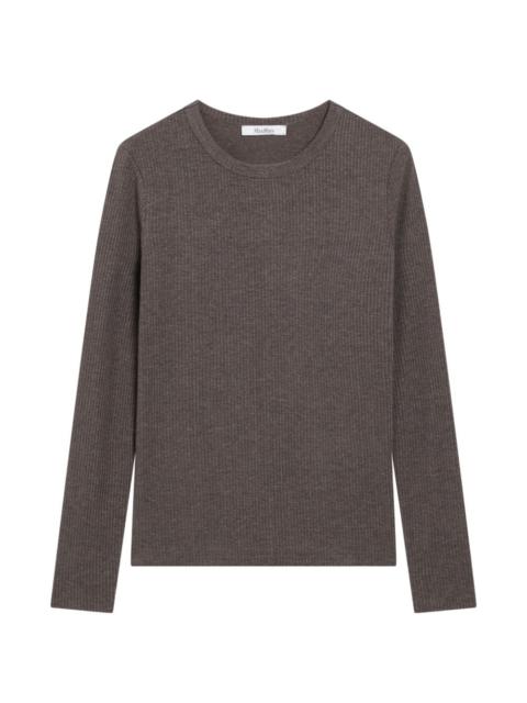 Max Mara ribbed-knit long-sleeve T-shirt