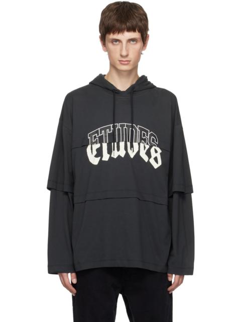 Étude Pave layered organic cotton hoodie
