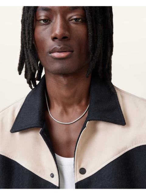 ALLSAINTS LAZLO SNAKE CHAIN NECKLACE