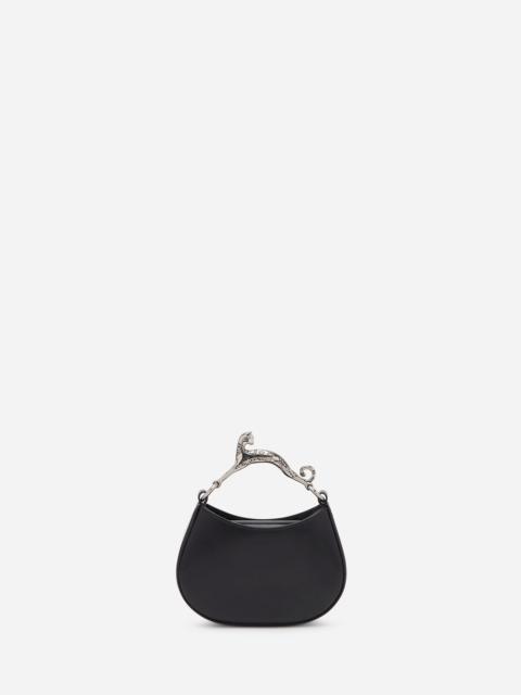 Lanvin LEATHER NANO HOBO CAT BAG