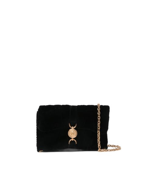 VERSACE mini Kleio quilted cross body bag