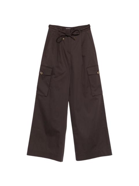 AGNONA brown cargo pants