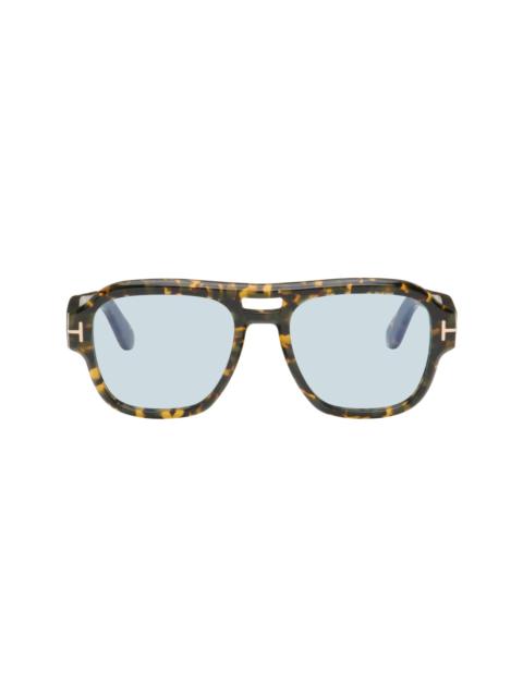 TOM FORD Brown & Black Mason-02 Sunglasses