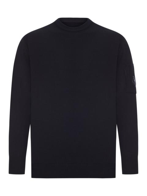 C.P. Company CREW NECK SWEATER IN EXTRAFINE MERINO WOOL
