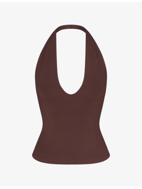 SKIMS Smooth Layers Halter Top