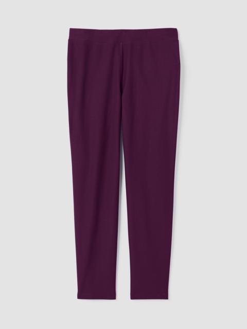 EILEEN FISHER Washable Stretch Crepe Slim Pant