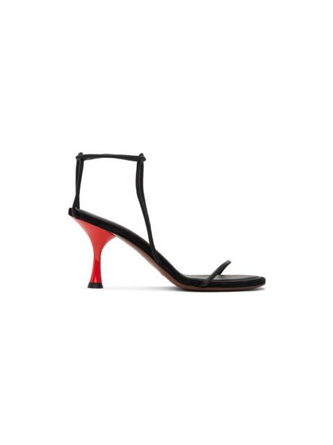 NEOUS Black Nenque Heeled Sandals