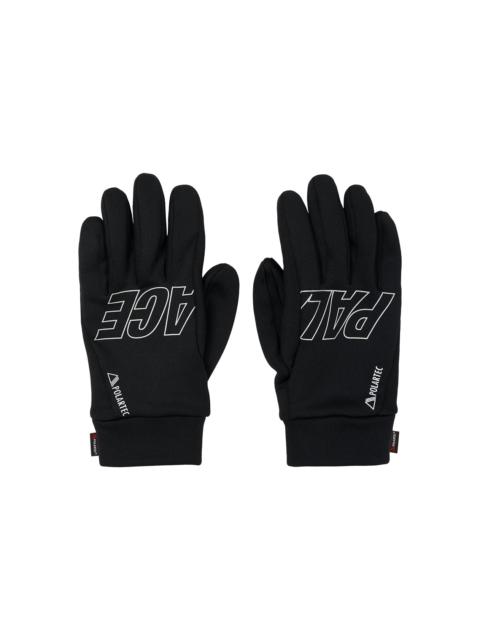 PALACE POLARTEC POWERSTRETCH GLOVES BLACK