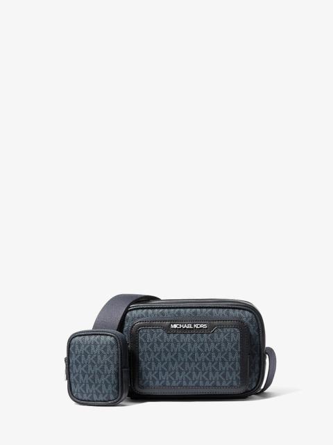MICHAEL KORS Cooper Signature Logo Camera Crossbody Bag With Pouch