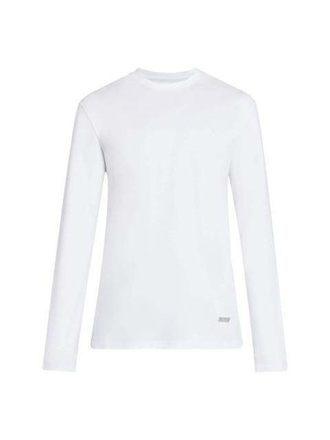 long-sleeved cotton T-shirt