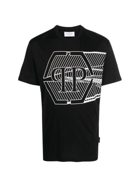 PHILIPP PLEIN Skull&Bones short-sleeved T-shirt