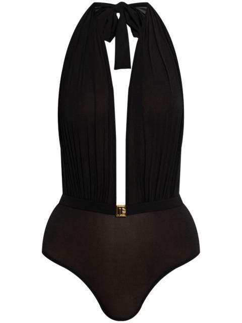 Balmain backless one-piece
