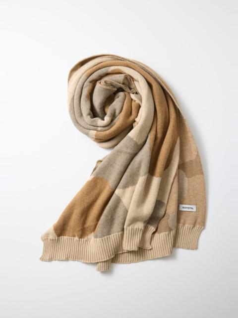 ROTOTO® ROT-5138-BEI ROTOTO - DUCK CAMO SCARF - BEIGE
