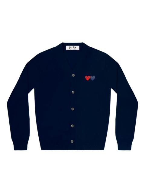 Comme des Garçons PLAY Double Hearts cardigan