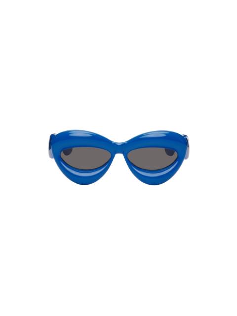 Loewe Inflated cateye sunglasses 에 아세테이트