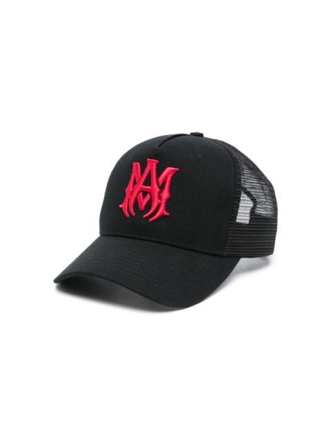AMIRI logo-embroidered trucker cap