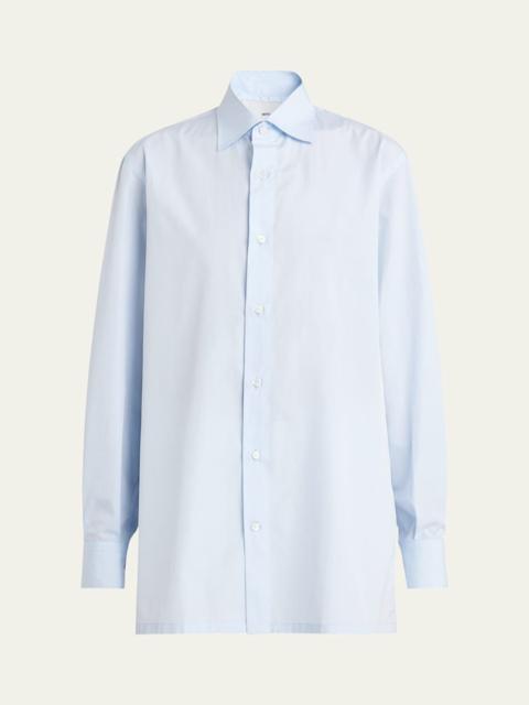 SETCHU Button Down Poplin Shirt