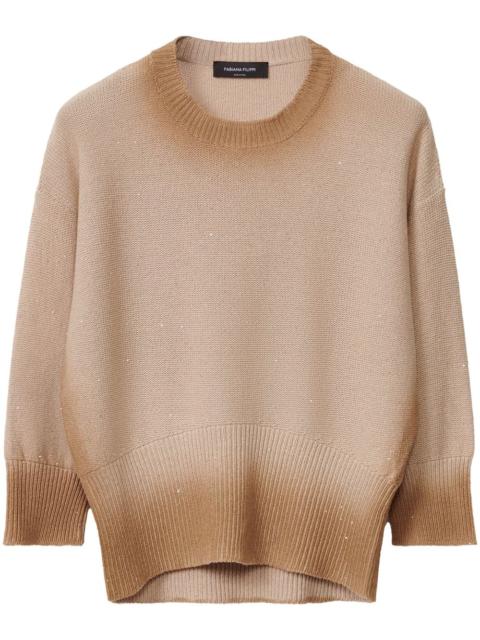 FABIANA FILIPPI gradient-effect sweater