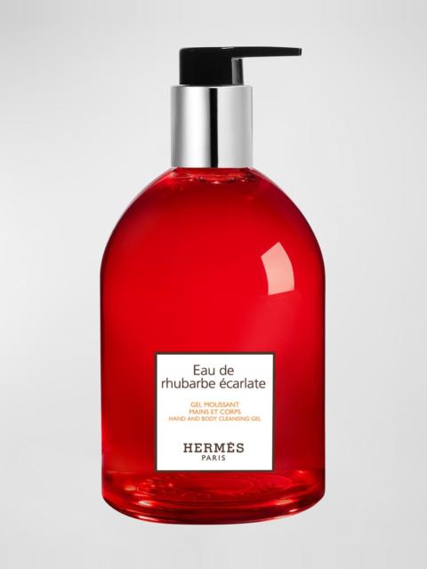 Hermès Eau de Rhubarbe Écarlate Hand and Body Cleansing Gel, 10.1 oz.