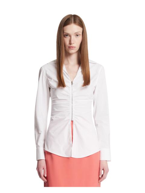 Alexander Wang White Draped Shirt