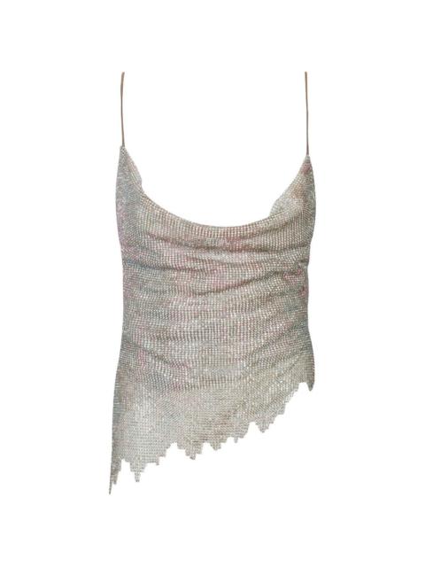 POSTER GIRL asymmetric-hem top