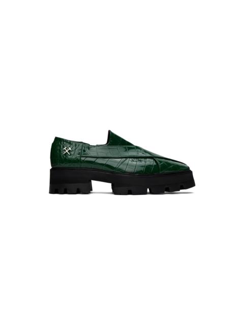 Green Chapal Loafers