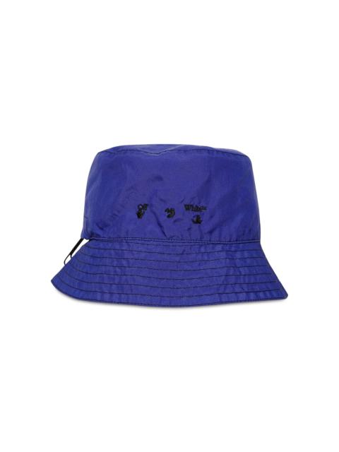 Off-White Logo Bucket Hat 'Blue/White'