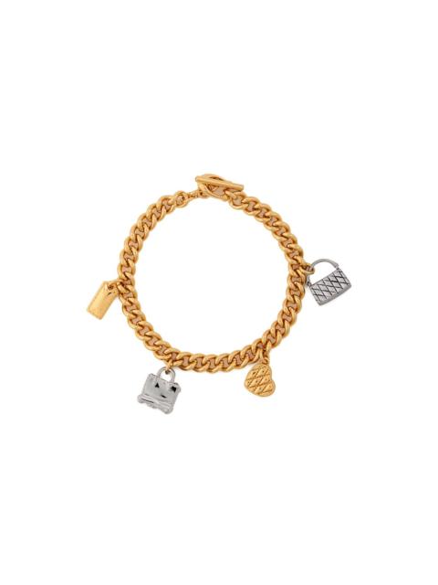 COACH charm chain bracelet