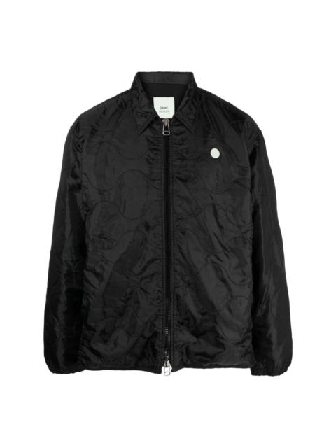 OAMC logo-patch padded jacket