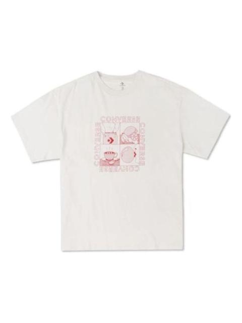 Converse Converse Sensory Graphic T-Shirt 'White' 10024612-A03