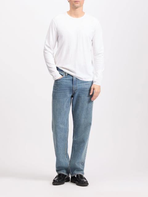 rag & bone rb Fit 4 Straight Jean Mid-Rise in Authentic Rigid Denim