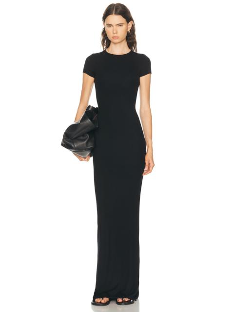 ÉTERNE Cap Sleeve Maxi Dress
