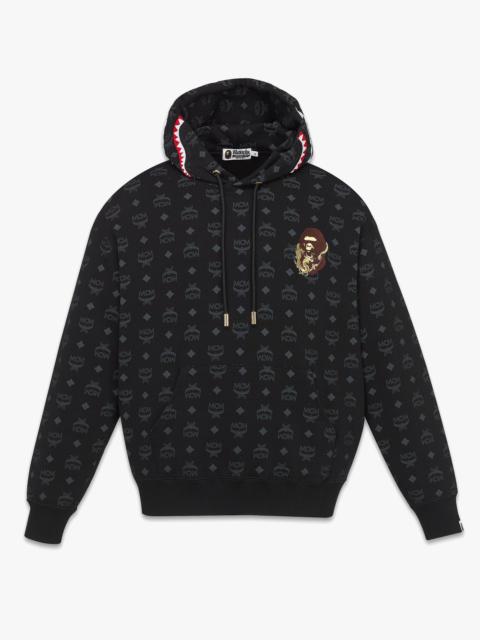 MCM MCM x BAPE Monogram Shark Hoodie