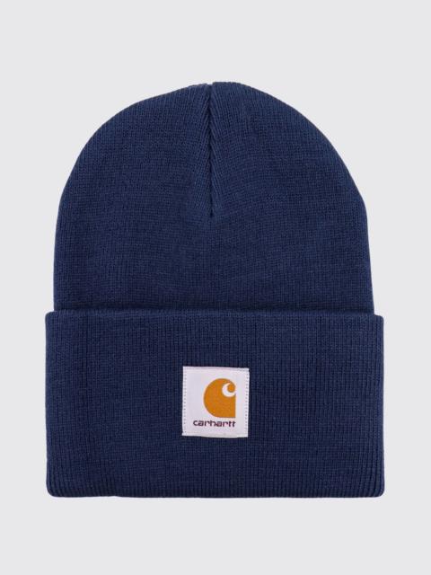 Carhartt WIP CARHARTT WIP Acrylic Beanie Hat with Embroidered Logo and Turn-Up