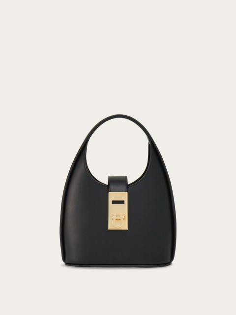 FERRAGAMO Mini Hobo bag with Gancini buckle