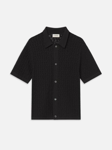 FRAME Open Stitch Cardigan