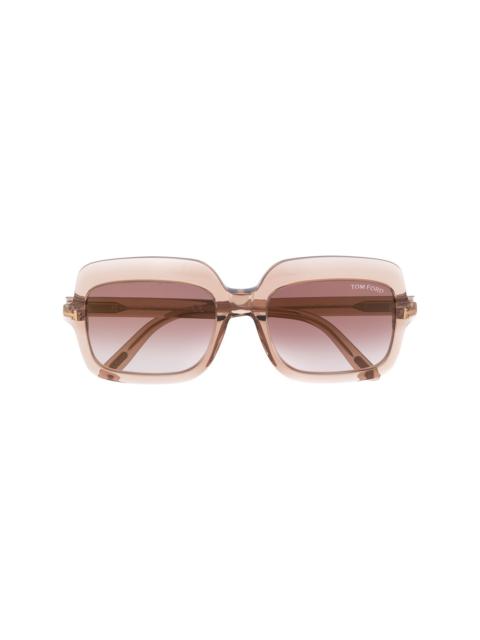 TOM FORD Wallis square sunglasses