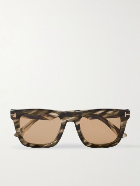 TOM FORD Lelio D-frame tortoiseshell acetate sunglasses Tortoiseshell