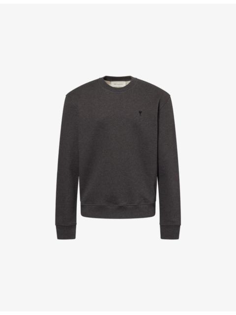 AMI Paris ADC Logo-Motif Cotton Sweatshirt