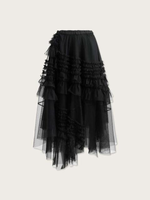 ALLSAINTS JEN TULLE MAXI SKIRT