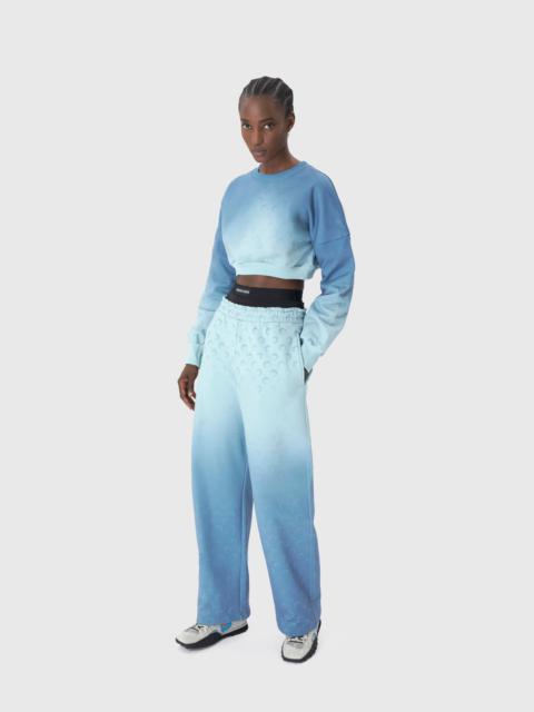 Marine Serre Moon Faded Fleece Sweatpants