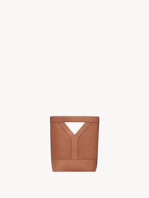 SAINT LAURENT Y SMALL BUCKET IN LEATHER