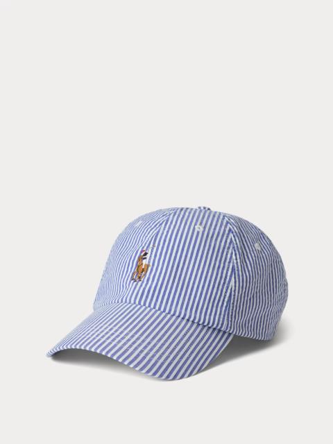Polo Ralph Lauren Seersucker Ball Cap