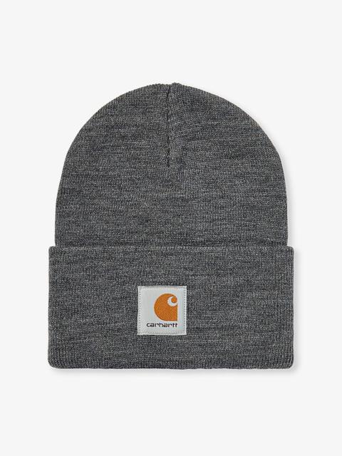 Carhartt Acrylic Watch brand-patch knitted beanie hat