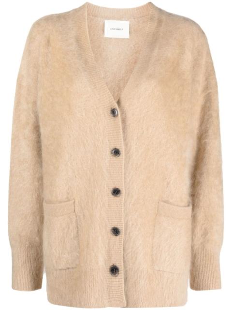 LISA YANG The Malena brushed cashmere cardigan