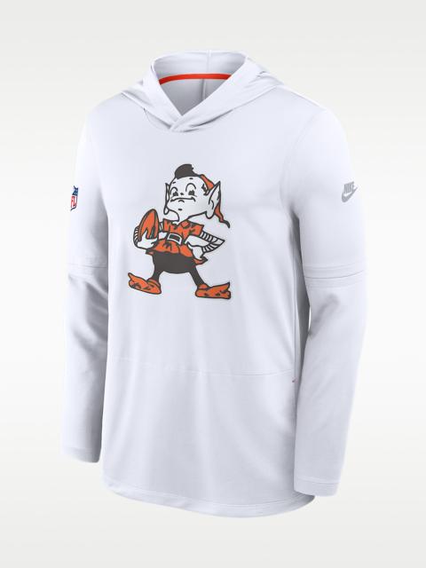 Nike Cleveland Browns Alt Men's Nike Dri-FIT NFL Long-Sleeve Hooded Top