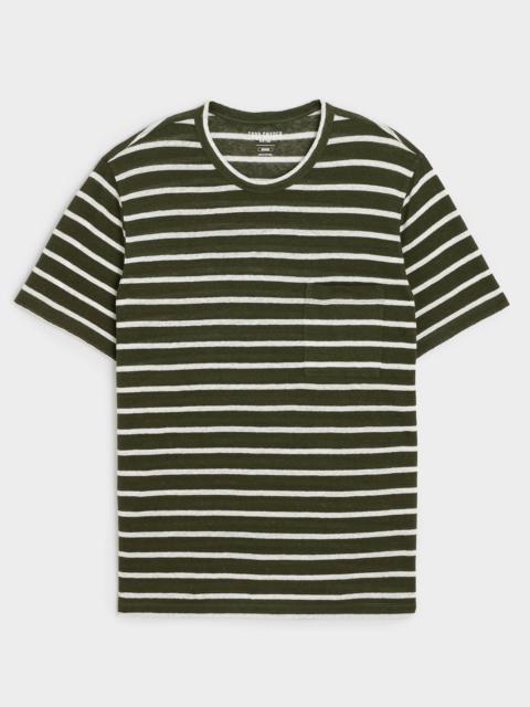 TODD SNYDER Linen Pocket Tee