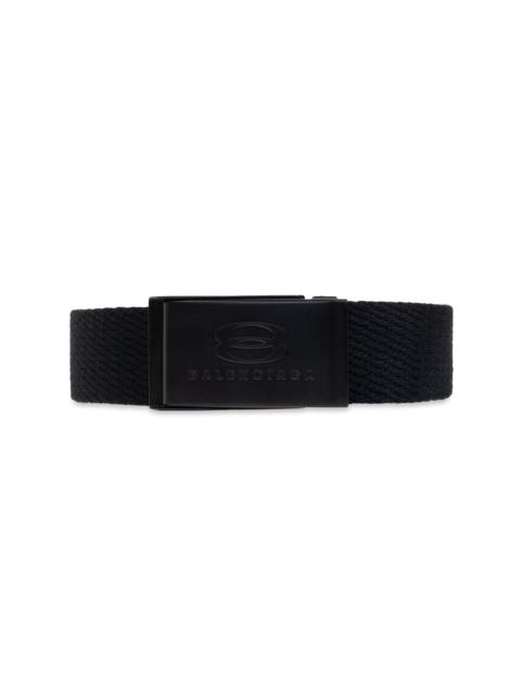 BALENCIAGA logo-buckle belt
